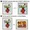 Americanflat 10x12.5 Kids Art Frame - Set of 2 - 8.5x11 with Mat or 10x12.5 without Mat - Kids Artwork Frame - Magnetic Frame Closure - Shatter Resistant Glass - Hanging Hardware